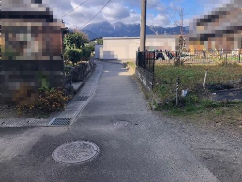 南側道路