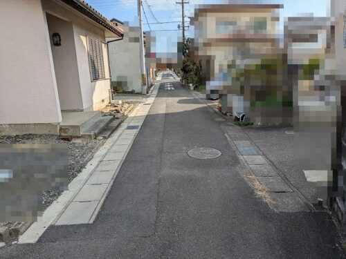 前面道路