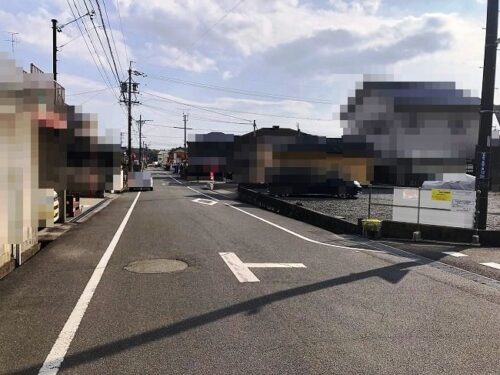 前面道路